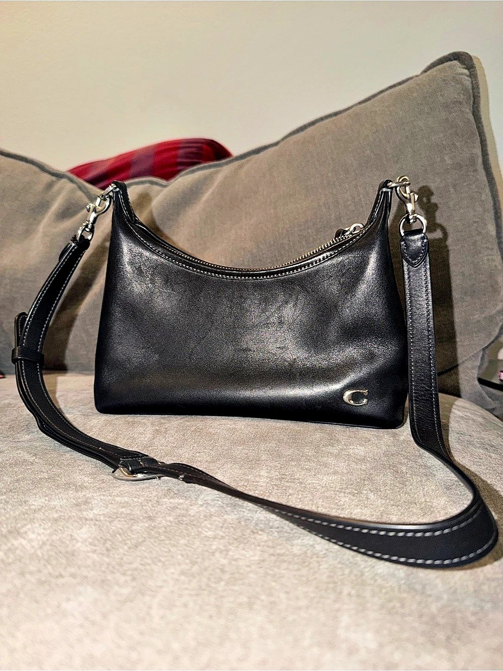 Coach Juliet 25 Black Shoulder Bag